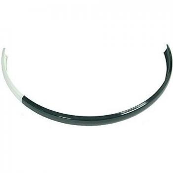 H.R. - Guardabarros trasero para bicicleta holandesa de aro 28, color negro