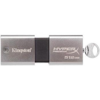 HyperX Predator DTHXP30 - Memoria USB de 512 GB con llavero