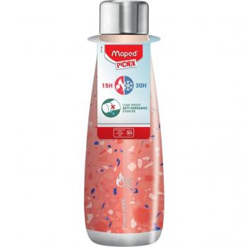 BOTELLA MAPED ACERO INOXIDABLE TERMICA 500ML TERRAZ BOTELLA