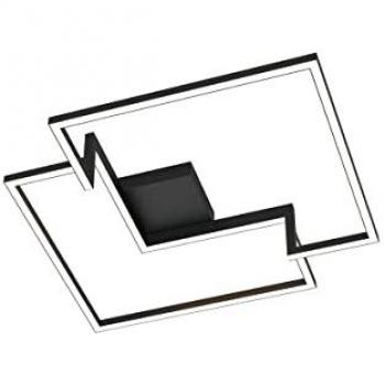 Plafón LED BOUTIQUE negro 42.5W regulable 3000K 2450lm con garantía de 3 años