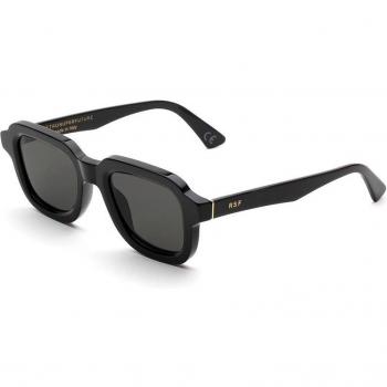 Retrosuperfuture VR5 Lazarus Black Unisex Square Sunglasses 50 MM