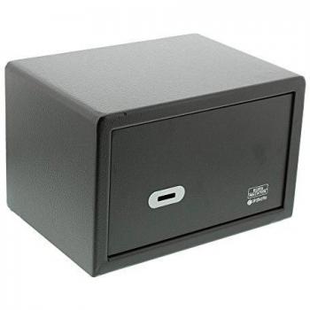 Caja Fuerte de Mueble Burg Wächter PointSafe P 1 S con Cerradura de Llave, Dimensiones 18x28x20 cm, Capacidad 6.7 L, Acero y Sistema de Fijación