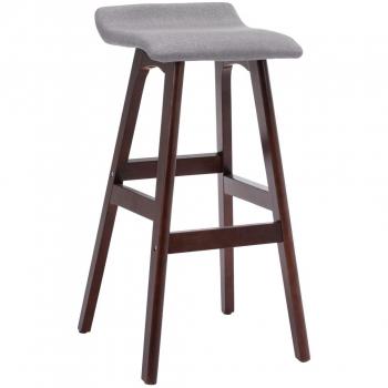 Silla de Bar Día y Noche en Tela Gris Taupe