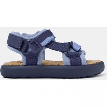 CAMPER Pelotas Flota - Sandals for Girls - Blue, size 35, Cotton fabric