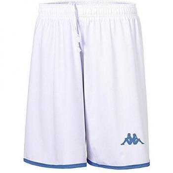 Kappa Norcia Short de Baloncesto, Mujer, Blanco, XL