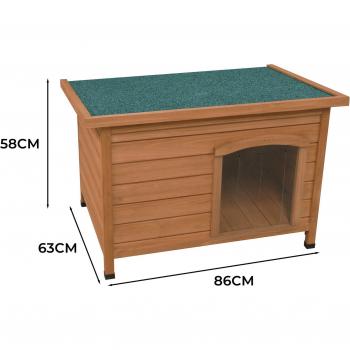 Perrera Pequeña para Perros Monster-shop - Estructura de metal resistente, diseño compacto, fácil de montar y desmontar, ideal para interiores y exteriores, ventilación adecuada, segura y cómoda para mascotas pequeñas
