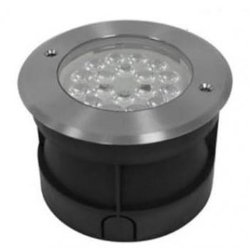 Spot LED Encastrable RGB+CCT 9W 600lm IP68 Inoxidable Ø150mm