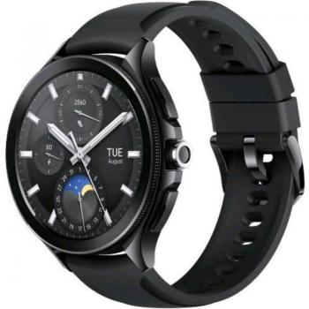 Xiaomi Watch 2 Pro Smartwatch Bluetooth Acero Negro con Correa de Fluorocarbono Negro