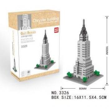 Mini Bloques de Construcción Wise Hawk - Edificio Chrysler, WH3326