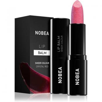 NOBEA Day-to-Day Lip Balm Moisturizing Lip Balm Shade Crystal Red 3 g