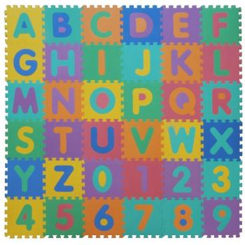 VeloVendo® Alfombra Puzzle Infantiles con Certificado CE & TÜV | Suelo de Espuma EVA | Tapete de Juego | Alfombra Suave para Bebé | Manta Juegos