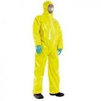 Mono desechable de protección categoría 3 tipo 3B, 4, 5 y 6 - Honeywell 4503000-L para Mujer - Amarillo (25 unidades)