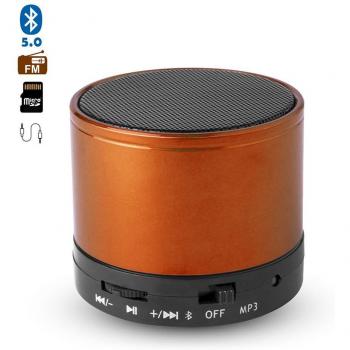 Altavoz compacto Martins Bluetooth 3.0 con función manos libres y radio FM de alta calidad