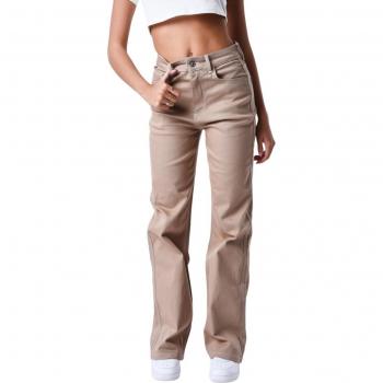 Project X Paris Women's Flared Jeans - Brown Size 40