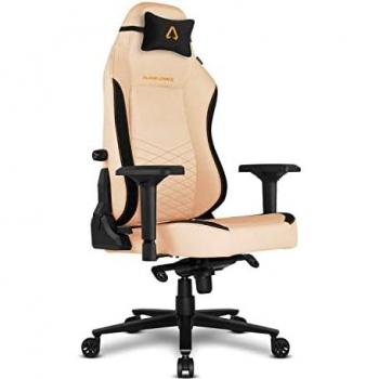 Silla Gaming Alpha Gamer Alegra Tela Naranja