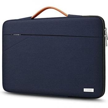 TECOOL Funda Portátil, Maletín Bolsa con Asa para 2010-2017 MacBook Air 13,3 Pulgada, 2012-2015 Macbook Pro 13 Retina, 13,5 Surface Laptop, ASUS Zenbook 14, Huawei Matebook D 14, Azul Oscuro