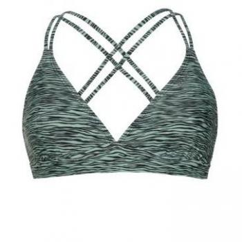 Top de bikini de triángulo Protest Mixsuperbird (Green Bay) Mujer, color verde