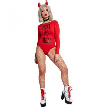 Disfraz de Diablesa Infernal Roja para mujer de Smiffy's