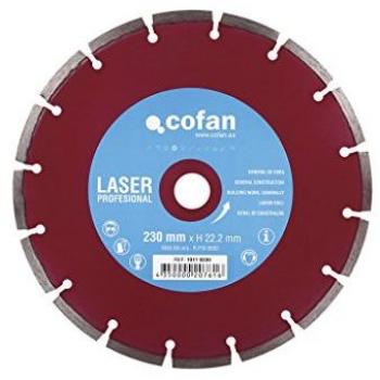 Disco de Corte Universal Láser 350 mm - Diamante Segmentado para Todo Tipo de Materiales