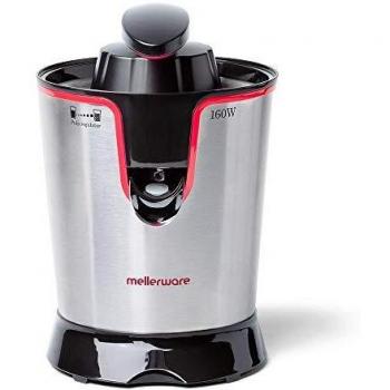 Mellerware Exprimidor de Palanca Gusto, 160 W, INOX, Acero Inoxidable