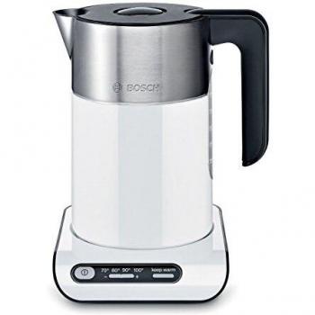Bosch Styline TWK8611P, 2400 W, 62 Decibeles, Inoxidable, Blanco/Acero