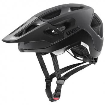 Casco Uvex React negro mate - talla 52-56, casco de MTB para adulto