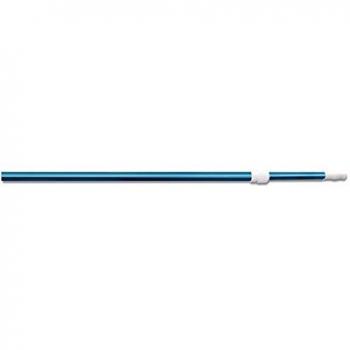 Productos QP 500378C - Pértiga Aluminio telescópica, 1.22/2.44 m
