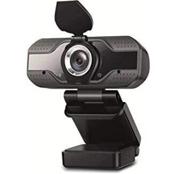 Webcam Denver WEC-3110 FHD, 30 FPS, Ángulo de Visión 90º con Micrófono Integrado y Conexión USB