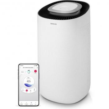 Deshumidificador SENCOR SDH 1210WH con capacidad eficiente de deshumidificación y diseño compacto