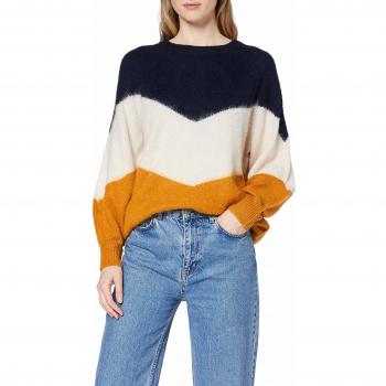 Y.A.S Yasavalli LS Knit Pullover suéter, Multicolor