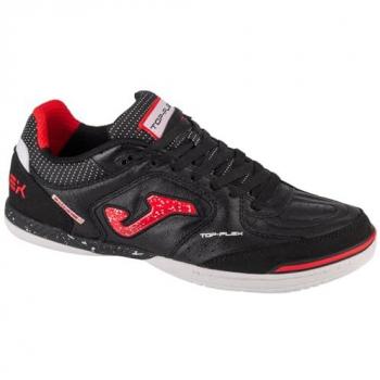 Joma Zapatillas de Fútbol Sala Top Flex In, Entrenadores de fútbol para Interior Hombre, Color Negro, Talla 45 EU