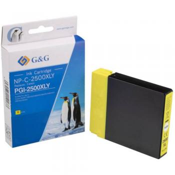 Cartucho de Tinta G&G Compatible Amarillo PGI-2500Y XL para Canon