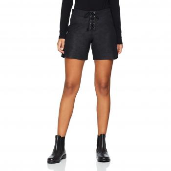 The hip tee BEDIA, Pantalones Cortos para Mujer, Negro