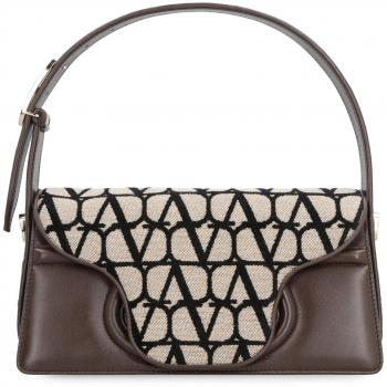 Valentino Garavani Le Grand Deuxième Shoulder Bag in Beige - 2W2B0L25JSQ Color 6ZN