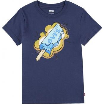 Levi's ® Kids Camiseta Manga Corta Popsicle - Camiseta de manga corta para niños, diseño colorido de paletas, fabricada en algodón suave, ajuste cómodo y relajado, adecuada para uso diario