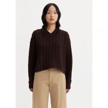 Levi's Jersey de mujer con ochos de manga larga