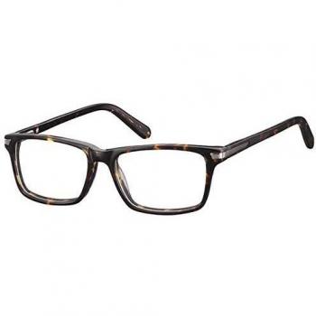 Rectangle Montura Completa Plástico Careyshell Gafas Recetadas para Hombre - Gafas Anti-Azules - SmartBuy Collection