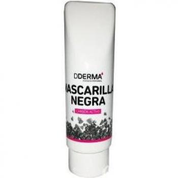 DDerma Mascarilla Facial Negra con Carbón Activo 75 ml