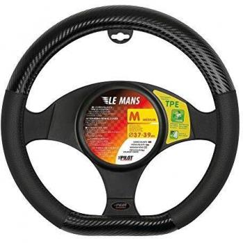 Funda para Volante de Piel Sintética Le Mans Pilot 37-39 cm
