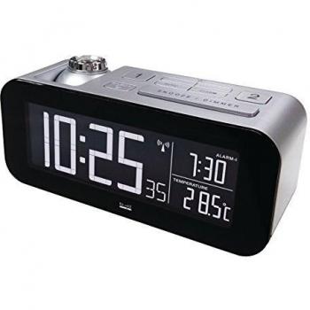 Balance 862458 Digital alarm clock Negro, Plata - Despertador