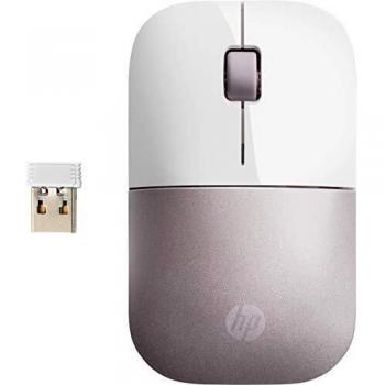 HP Z3700 - Ratón inalámbrico, blanco y rosa