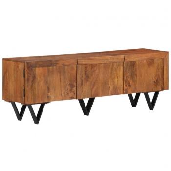 vidaXL - Mueble para TV de madera maciza de mango 140x30x46 cm