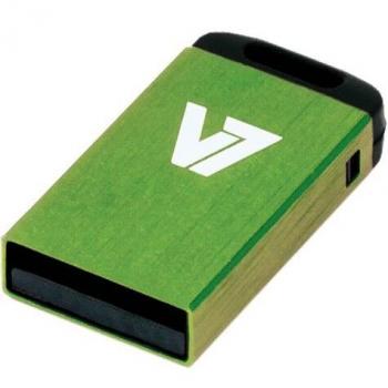 V7 Nano USB 2.0 Flash Drive 16GB - Memoria USB 2.0 de 16 GB, verde