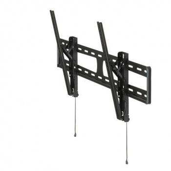 Soporte de Pared Inclinable Hagor BL Tilt 800 para Pantallas Planas de 46 a 65 - Color Negro - Capacidad hasta 60 kg - Montaje VESA hasta 800x600 mm