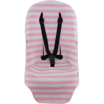 Colchoneta para silla de paseo Jyoko compatible con Bugaboo Cameleon 3, color Pink Island