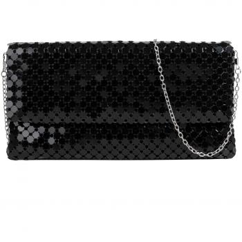 Parfois - Clutch - Bolso De Mano Big Mesh - Mujeres - Tallas M - Negro