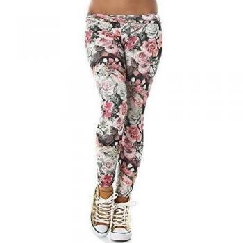 W.F. Mujer Leggings largo en diferentes variantes de diseño Rose rosa 36/38/40