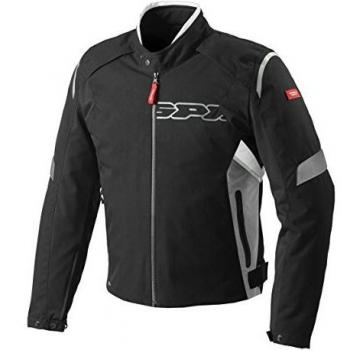 SPIDI D160 – 836 de motorista Chaqueta Flash h2out Negro/Gris/Blanco