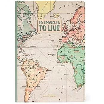 Cuaderno A5 Rayado Legami Travel con Papel Certificado FSC®
