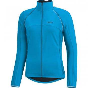 Gore Wear C3 Windstopper Phantom Chaqueta Zip-Off, Mujer, Azul